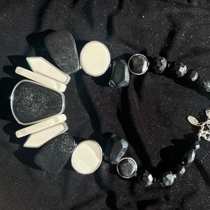 Chico's Best, This Black & White Statement piece is great for any Occassion.